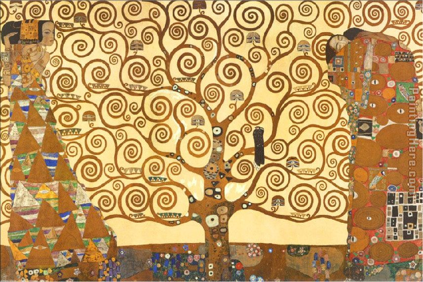 The Tree of Life 1909 painting - Gustav Klimt The Tree of Life 1909 art painting